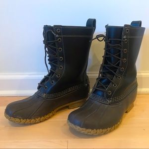 LLBean Signature Bean Boots 10” size 8 w/ liners